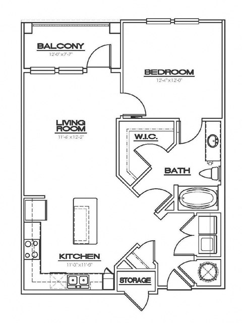 a floor plan of a small house
